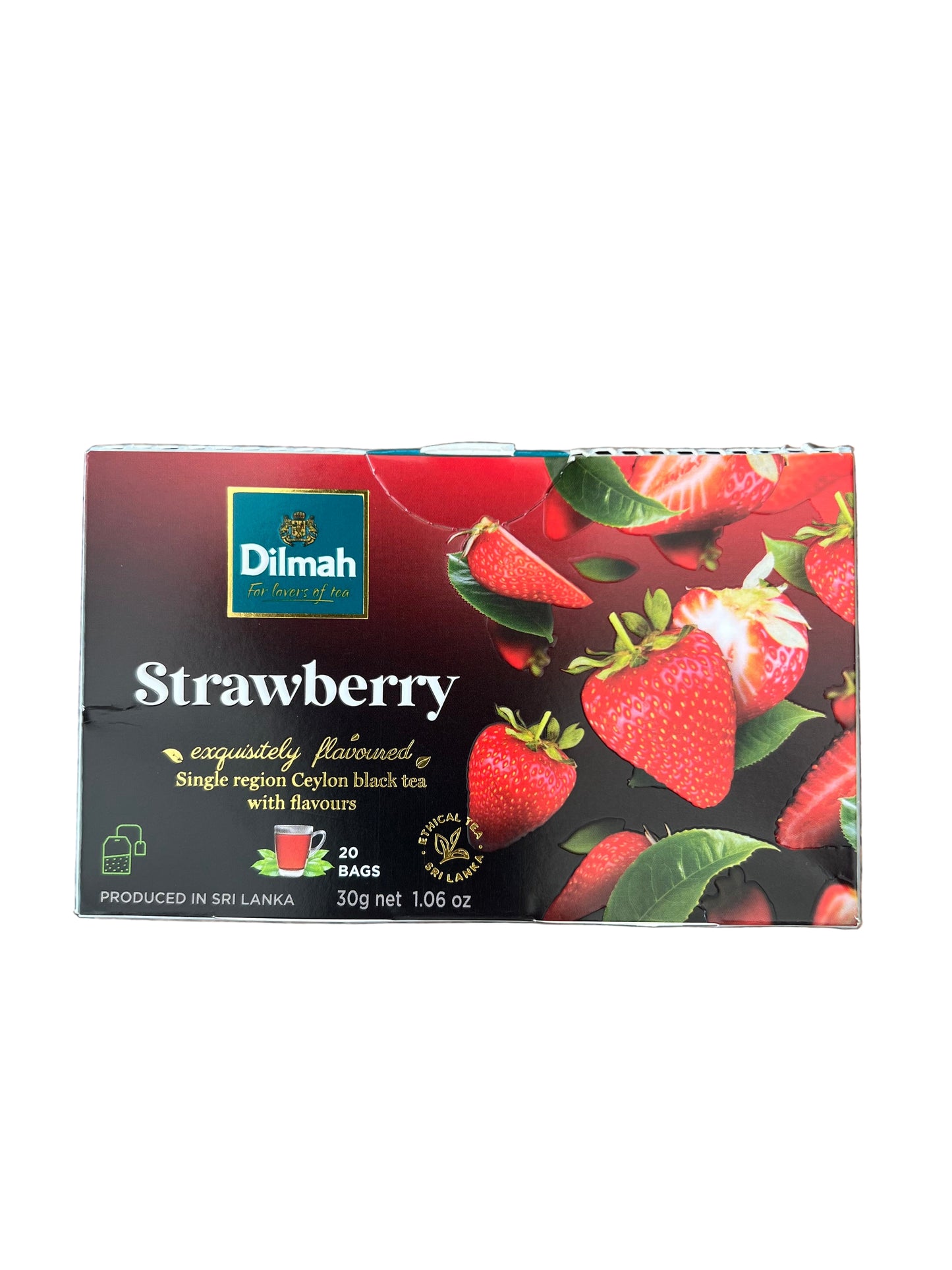 Strawberry Flavoured Dilmah Tea-30g