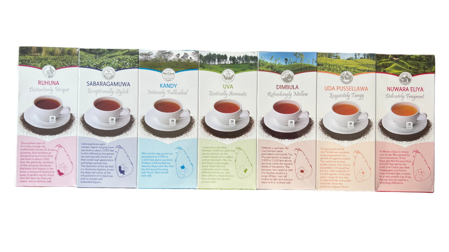Seven Region Ceylon tea-Large packs-350g-by Ceylon Tea board