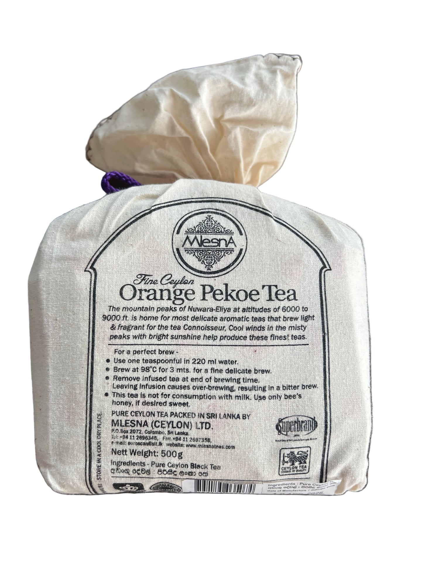 Orange Pekoe By Finest Gourmet-500g