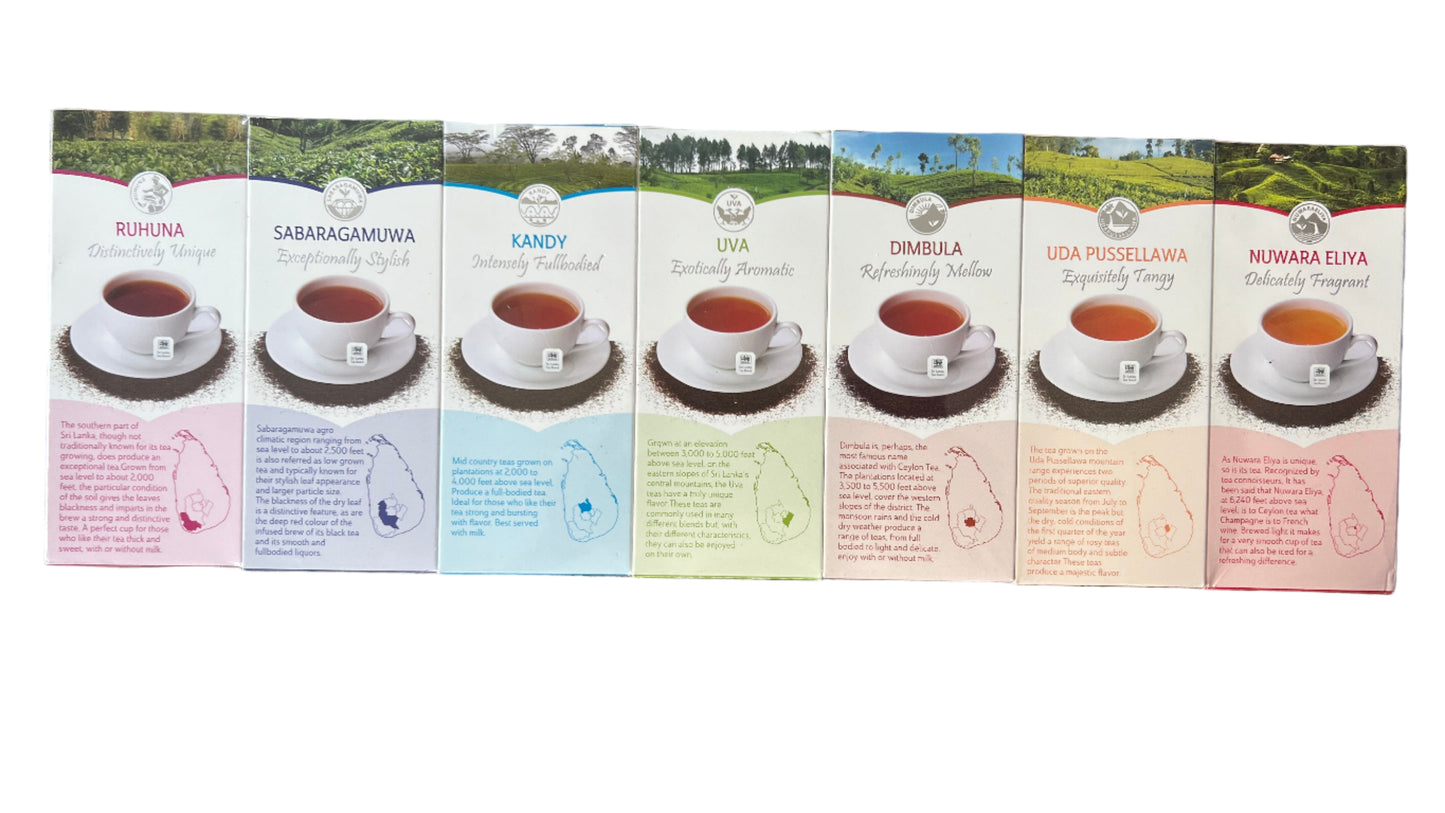Seven Region Ceylon tea-Large packs-350g-by Ceylon Tea board